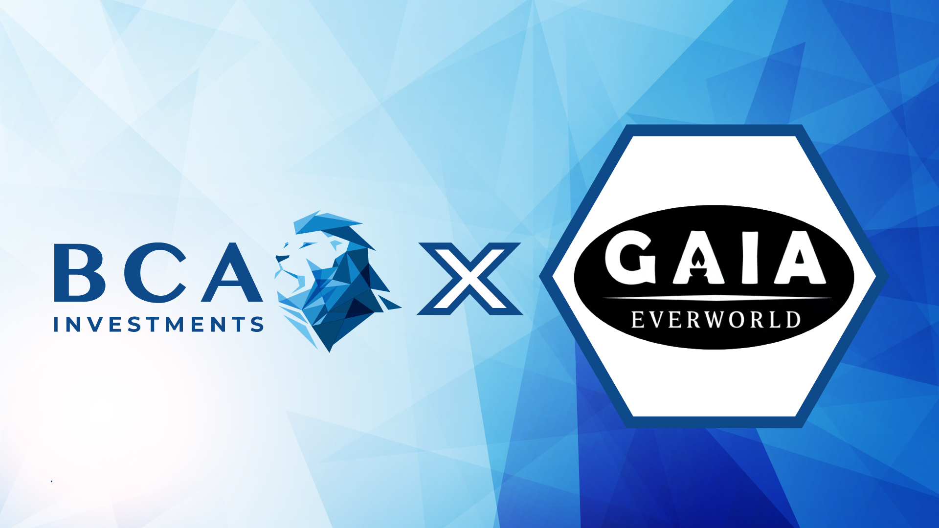 Partnership: Gaia EverWorld x BCA investments
