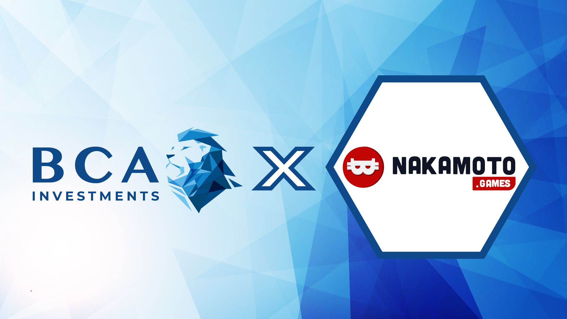 Partnership: Nakamoto Games x BCA investments