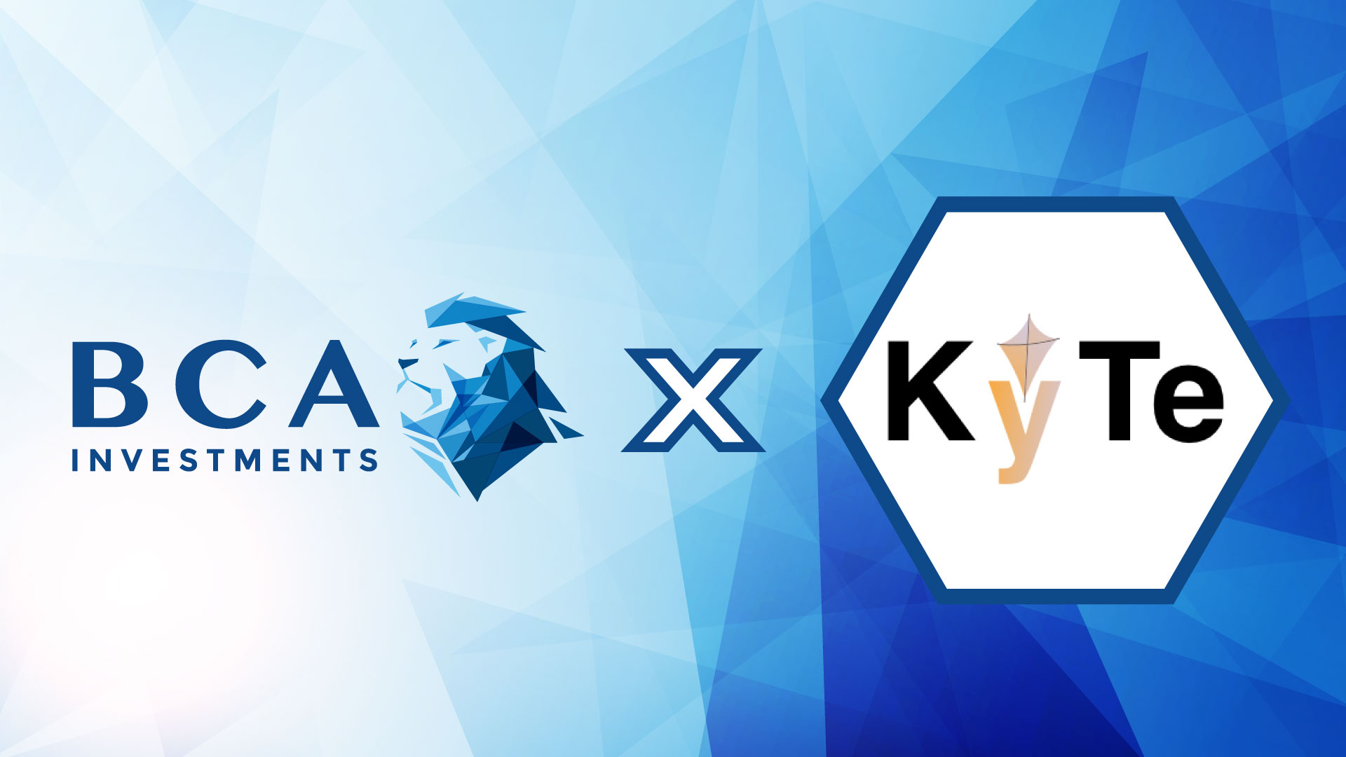 Partnership: Kyte.One x BCA investments