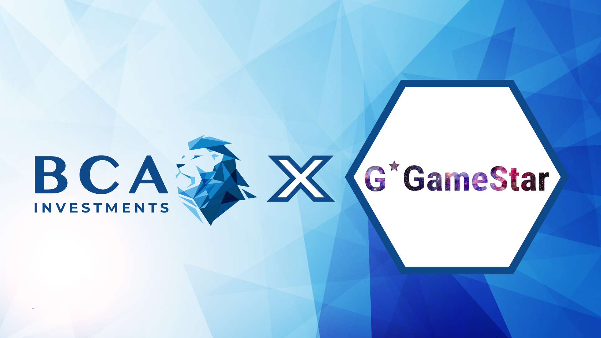 Partnership: GameStar Exchange x BCA investments