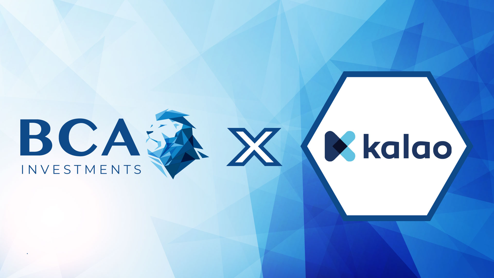 Partnership: Kalao x BCA investments