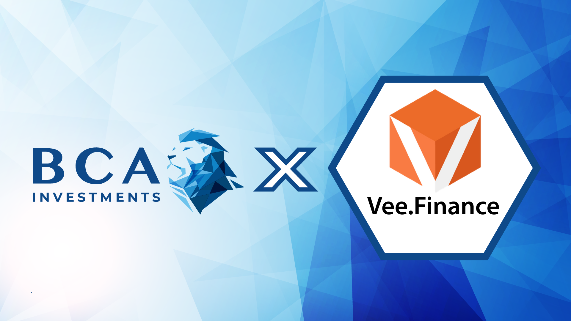 Partnership: Vee Finance x BCA investments