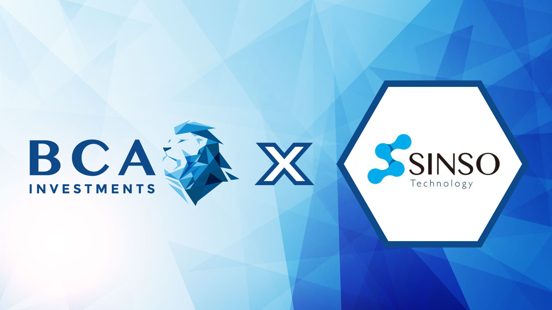 Partnership: SINSO x BCA investments