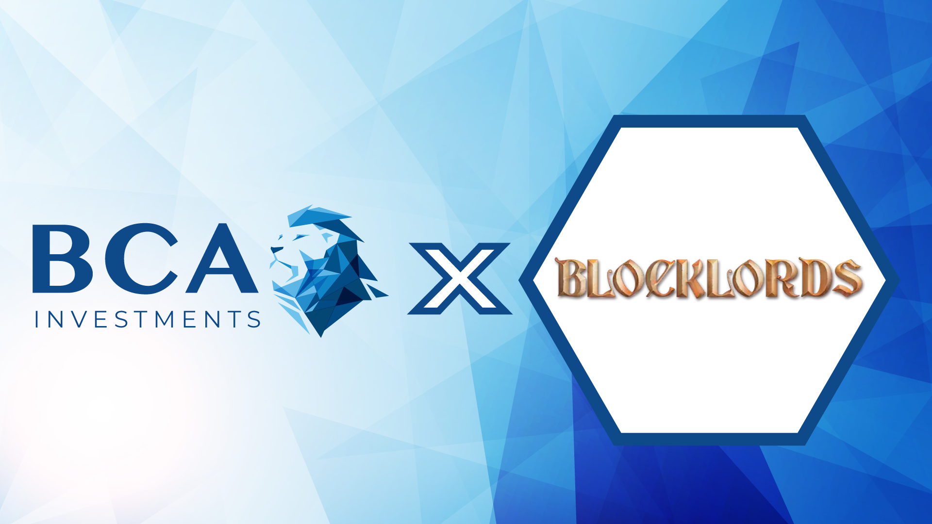 Partnership: BLOCKLORDS x BCA investments